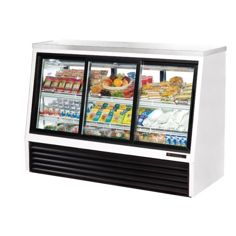 True TSID-72-6 Single Duty Six Door Refrigerated Deli Case - 24 cu