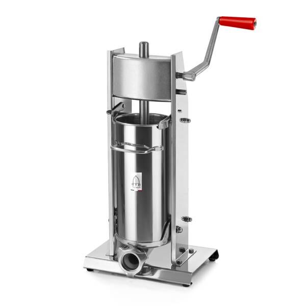 Tre Spade 5 kg / 11 lb Vertical Stainless Steel Sausage Stuffer