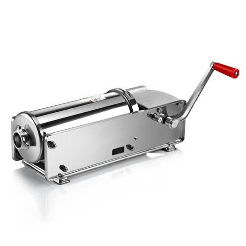 Tre Spade 7 kg / 15 lb Horizontal Sausage Stuffer All Stainless