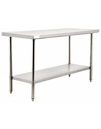 Zanduco Stainless Steel Worktable 24" X 36" with undershelf - Standard