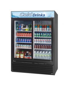 Turbo Air TGM-48RB-N 56" Glass Two Door Merchandiser