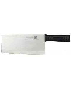 Omcan 8.5" Chinese Cleaver, Black Handle