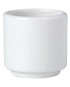 Steelite Egg Cup Footless 1 7/8",  12 / case 11010206