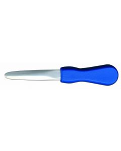 Omcan 3.75" Oyster Knife - Blue Handle
