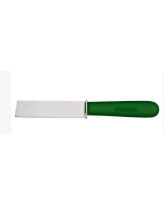 Omcan 4.5" Cut Off Knife With Guard, Green, Greban