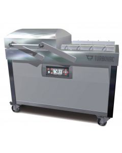 Omcan Turbovac Double Chamber Vacuum Packaging Machine with 24" Seal Bar 50000 MET Certified