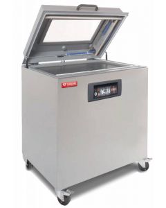 Omcan Turbovac Mobile Vacuum Packaging Machine with 19.5" Seal Bar - 3 Phase 50003 MET Certified