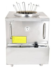 Zanduco 34" x 34" Stainless Steel Tandoor Clay Oven – Natural Gas