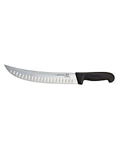 Omcan 12" Steak Knife Granton Edge Greban