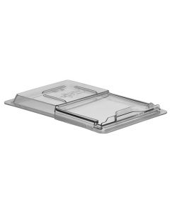 Cambro 1218SCCW135 Camwear Food Box Sliding Lid 12X18" - Clear