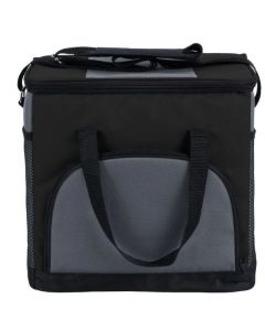 Choice Insulated Leakproof Cooler Bag / Soft Cooler, Black 12" x 9" x 11 1/2", with Adjustable Shoulder Strap