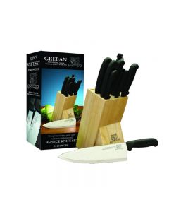 Omcan 10 Piece Knife Block Set