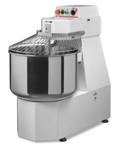 Omcan Heavy Duty Spiral Dough Mixer, with 66 Lb Capacity, 1 Phase, 1 Speed