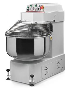 Omcan Heavy Duty Spiral Dough Mixer, with 220 Lb Capacity, 3 Phase, 2 Speed