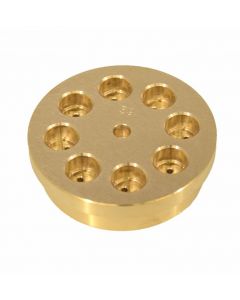 Omcan #59 Pasta Die Brass for items 16643, 13236, and 13440 Pasta Machines
