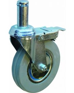 Zanduco 5"  Wire Shelf Caster With Brakes