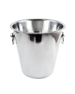Zanduco 4 qt. Stainless Steel Wine Bucket with Ring Handle