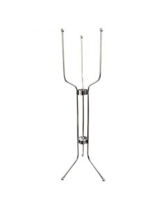 Zanduco Chrome-Coated Wine Bucket Stand for 8 qt. Wine Buckets