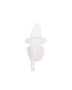 Zanduco Clear Economy Free-Flow Pourer - 12/Pack