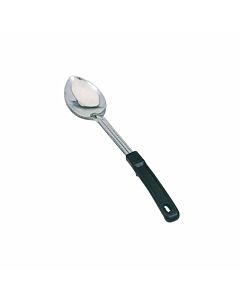 Zanduco 11" Solid Stainless Steel Basting Spoon with Stop-Hook Handle
