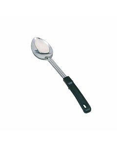 Zanduco 13" Solid Stainless Steel Basting Spoon with Stop-Hook Handle