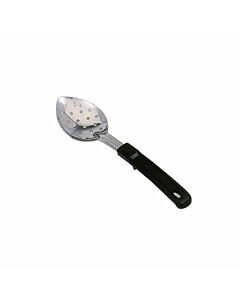 Zanduco 13" Perforated Stainless Steel Basting Spoon with Stop-Hook Handle