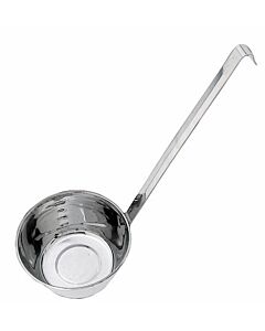Zanduco 1 qt. Stainless Steel Ladle / Dipper