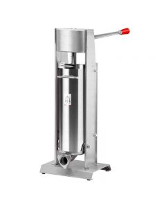 Omcan Elite Series All Stainless Steel Vertical Two-Speed Gear-Driven Manual Sausage Stuffer with 22 lb. capacity