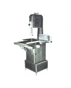 Omcan Stainless Steel Floor Band Saw with 98" Blade Length and 2 HP Motor