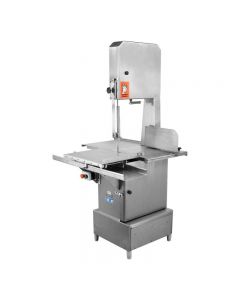 Omcan Stainless Steel Floor Band Saw with 126" Blade Length and 3 HP Motor