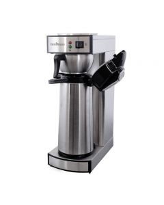 Omcan Stainless Steel Coffee Maker with 2-Liter Air Pot Capacity