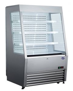 Zanduco 36" Open Refrigerated Floor Display Case with 13.77 cu. ft.