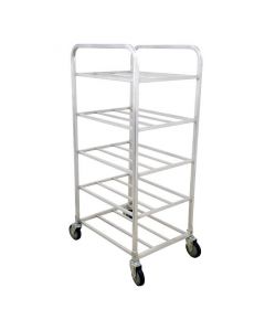 Omcan Aluminum Universal Rack with 5 Slides and 10" Spacing