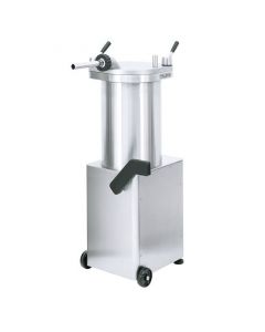 Omcan Stainless Steel Hydraulic Piston Sausage Stuffer – 65 lb capacity - 220V/60Hz/3Ph