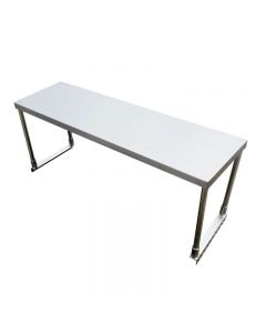 Omcan 12" x 60" Stainless Steel Single Deck Overshelf