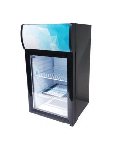 Zanduco 16" Countertop Display Refrigerator with 40L Capacity