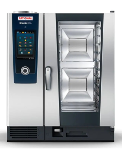 Rational CD1ERRA.0000215 iCombi Pro 10 Pan Half-Size Electric Combi Oven with Touch Screen Controls - 208/240V, 3 Phase
