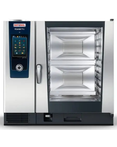 Rational CE2ERRA.0000258 iCombi Classic Single 10-Full Size Electric Combi Oven with Manual Controls - 208/240V, 3 Phase