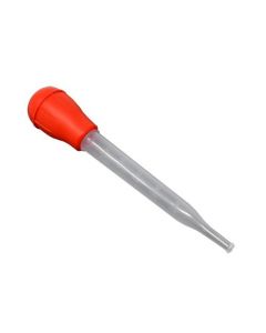 Omcan 11” Plastic Baster with Red Bulb 1-1/2 Oz Capacity