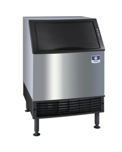 Manitowoc UYF0140A NEO 26" Half Cube Air Cooled Undercounter Ice Machine - 137 lb/day 90 lb Bin