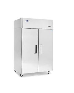 Atosa MBF8005GR Top Mount Solid Two Door Reach-In Refrigerator
