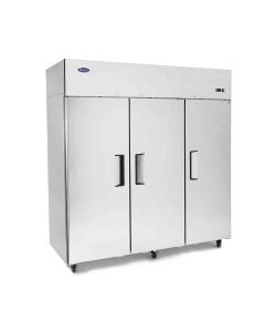 Atosa MBF8006GR Top Mount Solid Three Door Reach-In Refrigerator