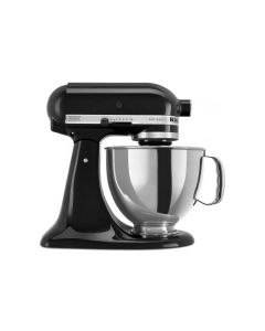 KitchenAid KSM150PSOB 5 Qt. Tilt Head Countertop Stand Mixer - Onyx Black