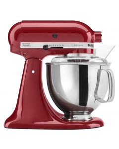 KitchenAid KSM150PSER 5 Qt. Tilt Head Countertop Stand Mixer - Red