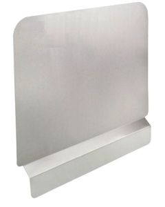 Omcan Stainless Steel Side Splash 20 1/2" x 18" for Deep Gas Fryer
