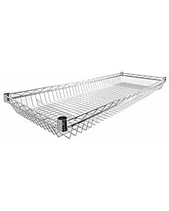 Omcan 18 x 48 Chrome Wire Basket Shelf