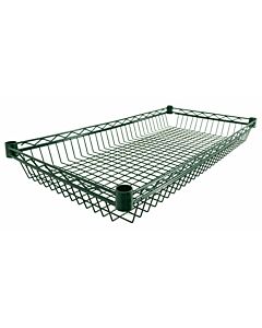 Omcan 18 x 36 Epoxy Wire Basket Shelf