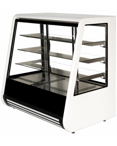 Frost Tech DC4-WRP 53 3/4" Angled Glass Refrigerated Display Case - Bakery / Pastry