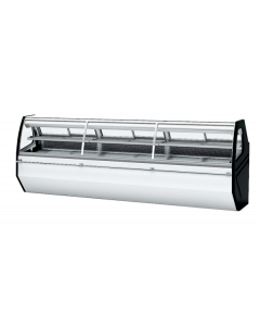 Frost Tech HWM6-RD 81 3/4" Cheese / Deli / Meat Refrigerated Display Case - Double Glass, Double Coil