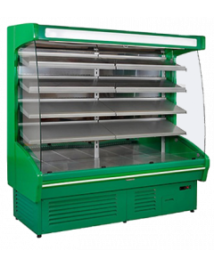 Frost Tech MR6-ROM 74 7/8" Refrigerated Open Merchandiser with LED Lighting